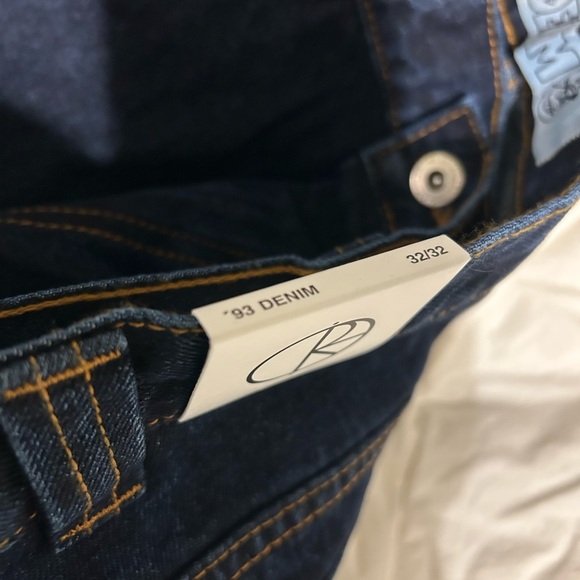 Polar 93 Dark Blue Jeans with Yellow Patch - Picture 8 of 11